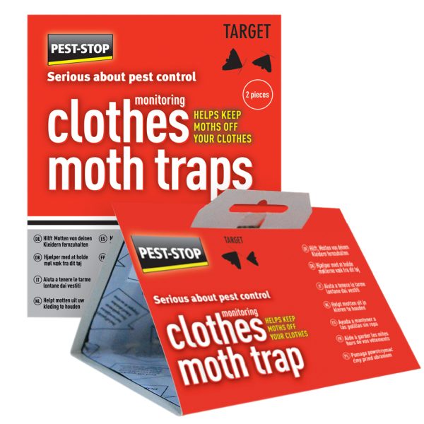 PEST-STOP Clothes Moth Trap (Twin Pack)