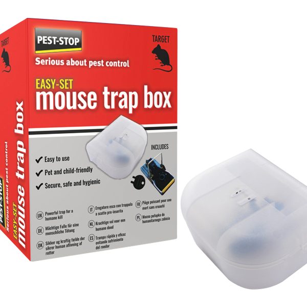 PEST-STOP Easy Set Mouse Trap Box