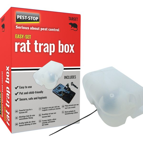 PEST-STOP Easy Set Rat Trap Box