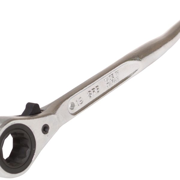 PRIORY 604 Reversible Ratchet Spanner Podger 19 x 21mm Steel