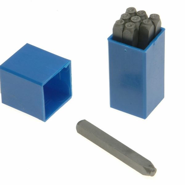 PRIORY 180- 3.0mm Set of Number Punches 1/8in