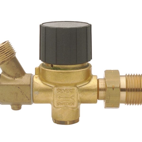 SIEVERT 1-4 bar POL Regulator 5-12kg with Hose Failure Valve