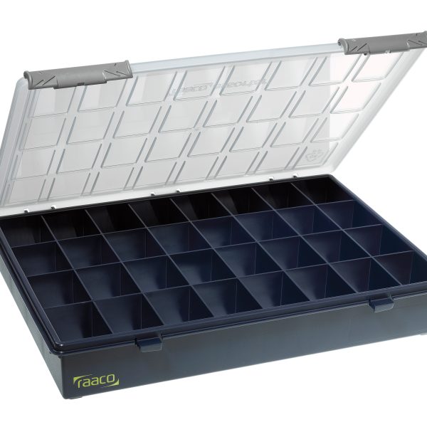 RAACO A4 Profi Service Case Assorter 32 Fixed Compartments