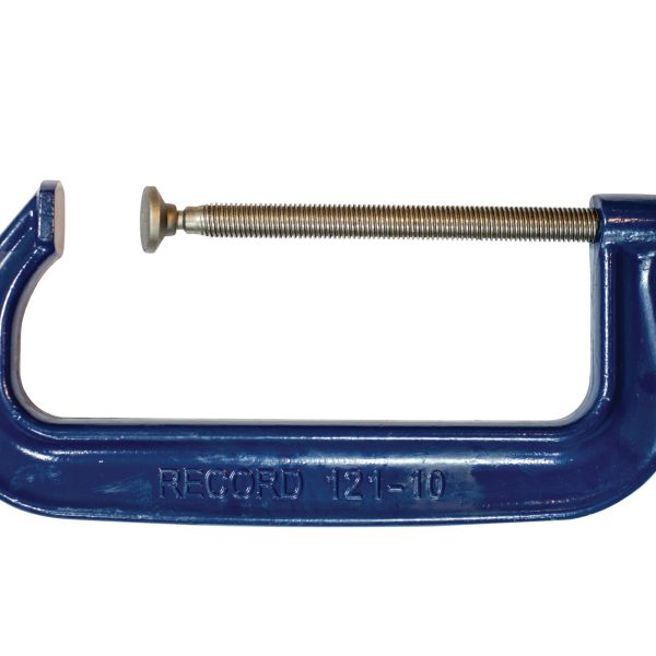 IRWIN® RECORD® 121 Extra Heavy-Duty Forged G-Clamp 250mm (10in)
