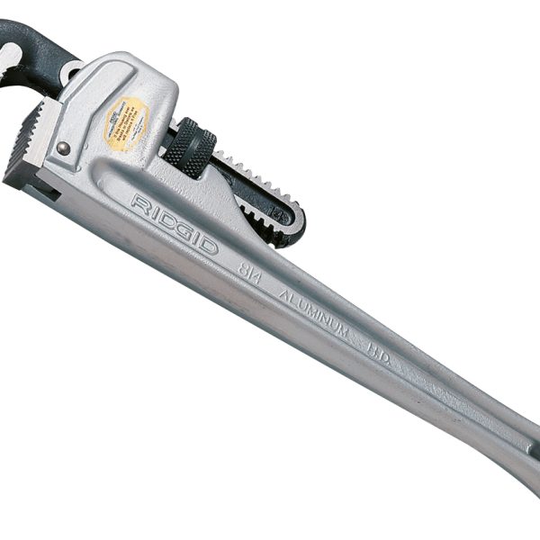 RIDGID Aluminium Straight Pipe Wrench 250mm (10in)