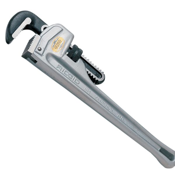RIDGID Aluminium Straight Pipe Wrench 450mm (18in)