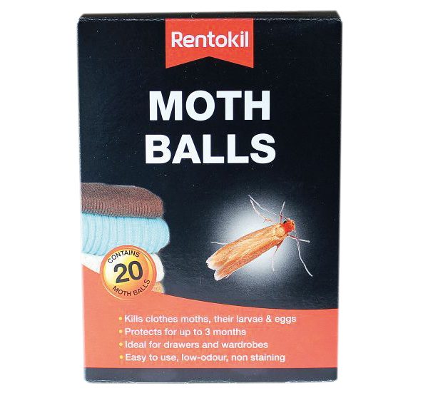 RENTOKIL Moth Balls (Pack 20)