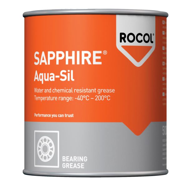 ROCOL SAPPHIRE® Aqua-Sil Bearing Grease Tin 500g