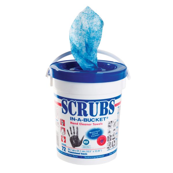 ROCOL NSF SCRUBS Hand Wipes (Tub 72)