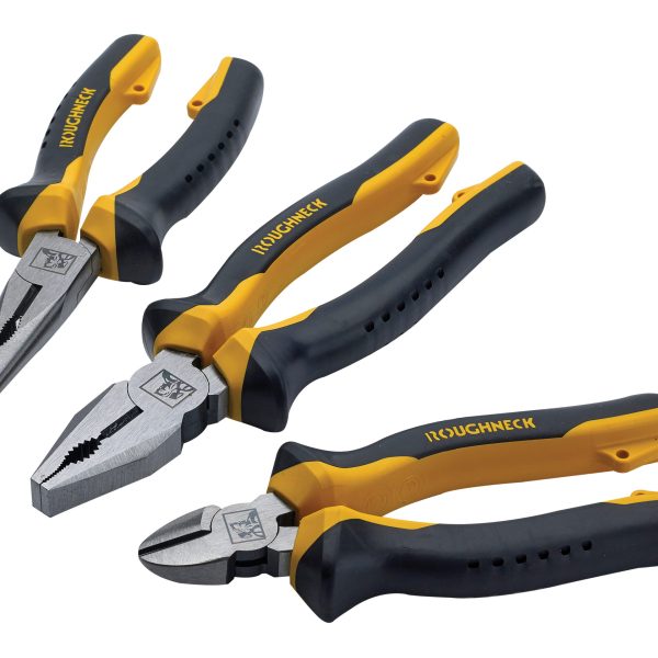 ROUGHNECK Pliers Set, 3 Piece