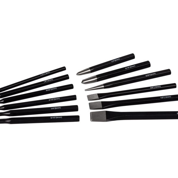 ROUGHNECK Punch & Chisel Set 12 Piece