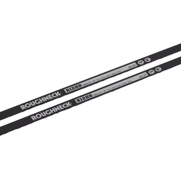 ROUGHNECK R12HB Hacksaw Blades 300mm (12in) x 24 TPI Pack 2