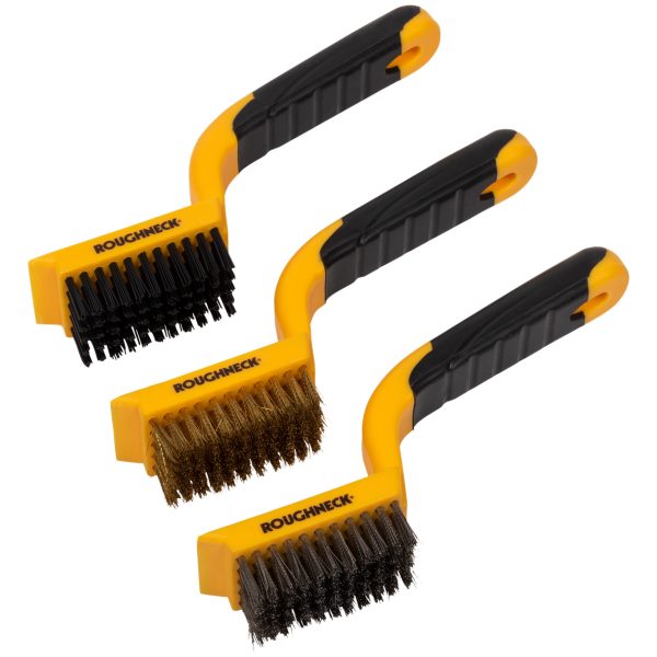 ROUGHNECK Wire Brush Set 3 Piece