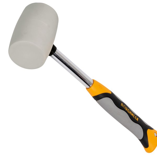 ROUGHNECK Non-Marking White Rubber Mallet 454g (16oz)