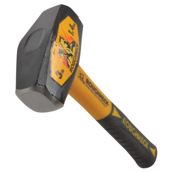 ROUGHNECK Club Hammer Fibreglass Handle 1.4kg (3 lb)
