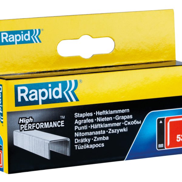 RAPID 53/14B 14mm Galvanised Staples (Box 2500)