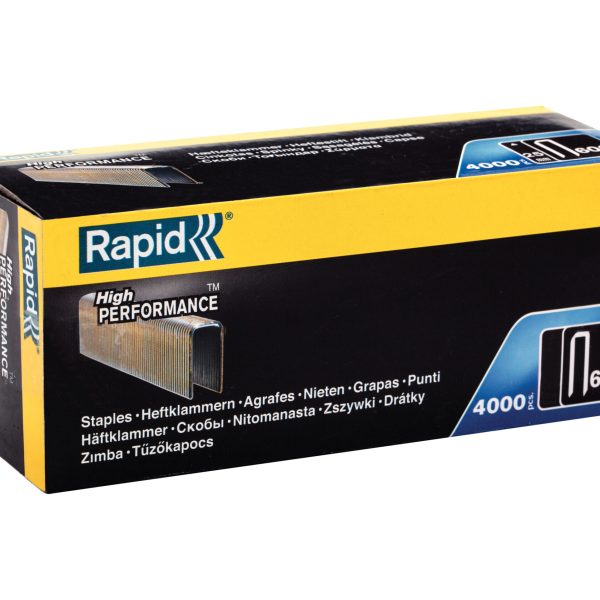 RAPID 606/25B4 25mm Staples (Narrow Box 4000)