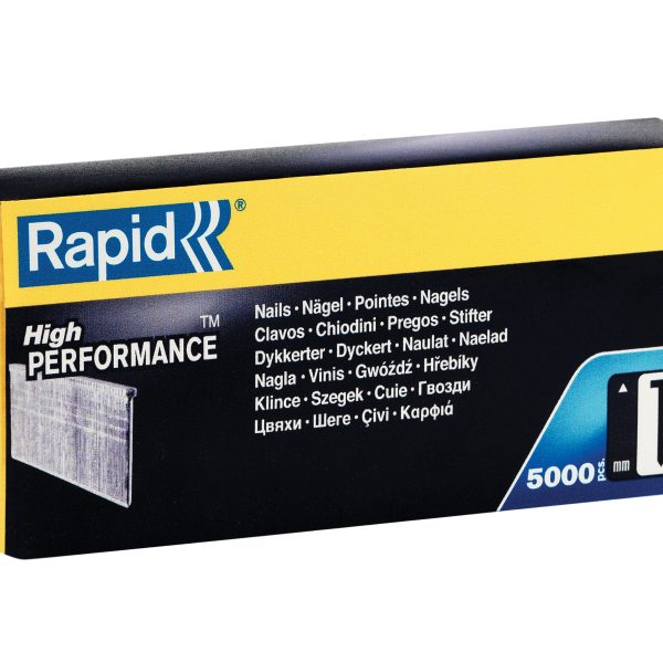 RAPID No.8 Brad Nails 18Ga 25mm (Box 5000)