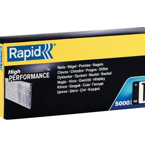 RAPID No.8 Brad Nails 18Ga 50mm (Box 5000)