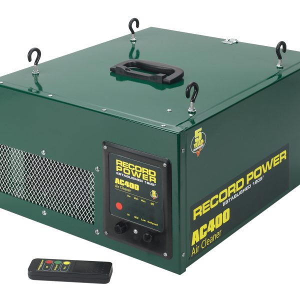 RECORD POWER AC400 Two Stage Air Filter with Remote
