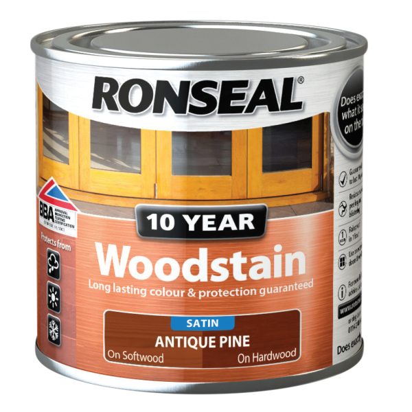 RONSEAL 10 Year Woodstain Antique Pine 250ml
