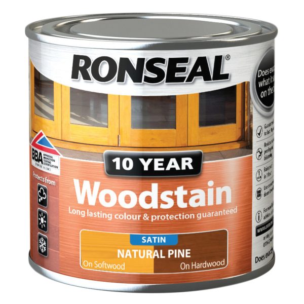 RONSEAL 10 Year Woodstain Natural Pine 250ml