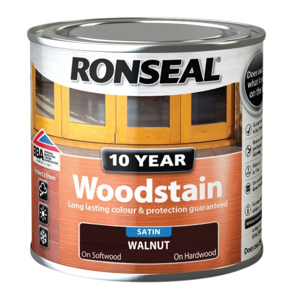 RONSEAL 10 Year Woodstain Walnut 250ml