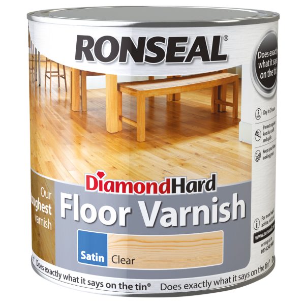 RONSEAL Diamond Hard Floor Varnish Gloss 5 litre