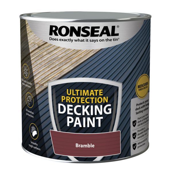 RONSEAL Ultimate Protection Decking Paint Bramble 2.5 litre