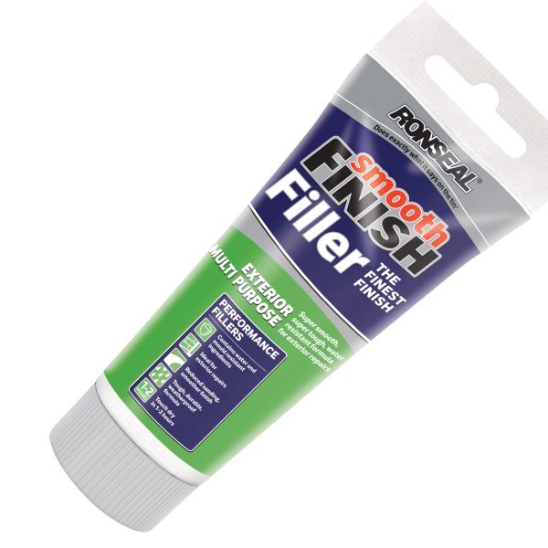 RONSEAL Smooth Finish Exterior Multipurpose Ready Mix Filler Tube 330g