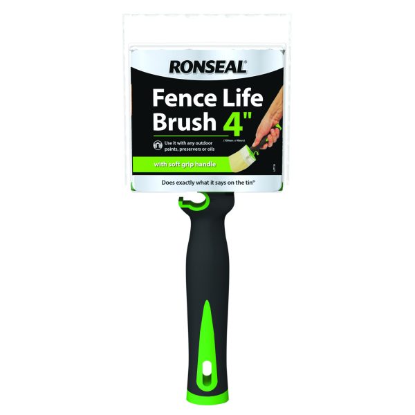 RONSEAL Soft Grip Fence Life Brush 100 x 40mm