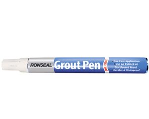 RONSEAL One Coat Grout Pen Brilliant White 15ml