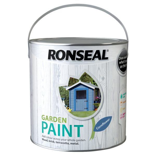 RONSEAL Garden Paint Cornflower 2.5 litre