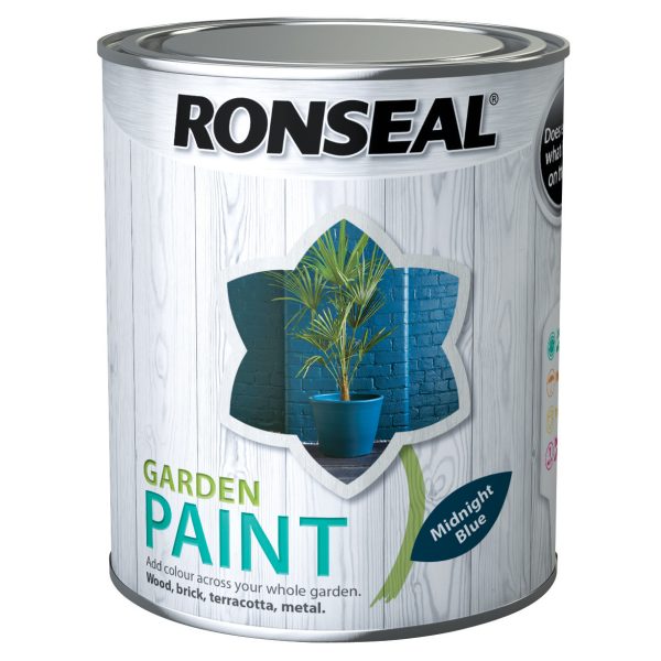 RONSEAL Garden Paint Midnight Blue 750ml