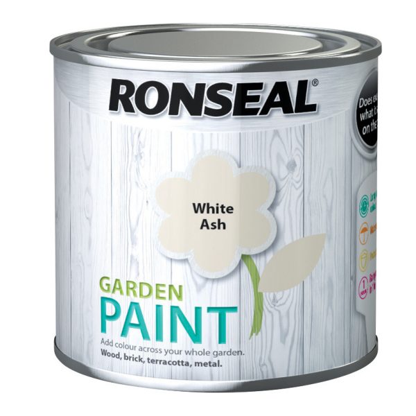 RONSEAL Garden Paint White Ash 250ml