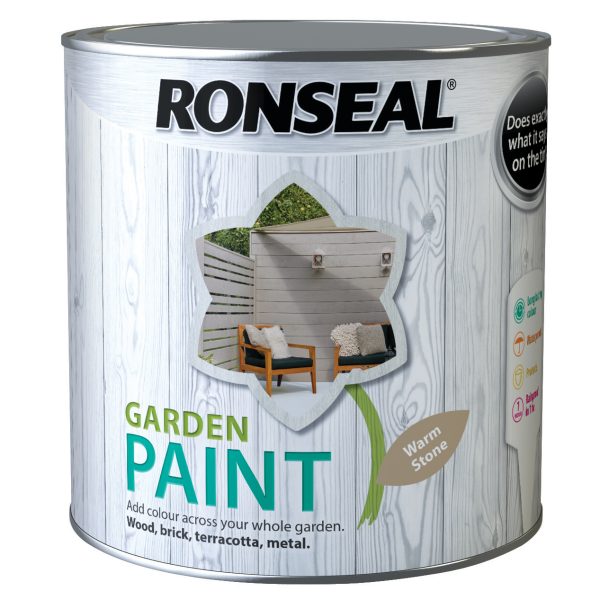 RONSEAL Garden Paint Warm Stone 2.5 litre