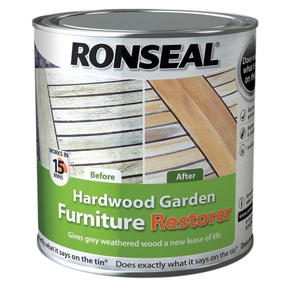 RONSEAL Hardwood Garden Furniture Restorer 1 litre