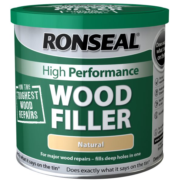 RONSEAL High-Performance Wood Filler Natural 3.7kg