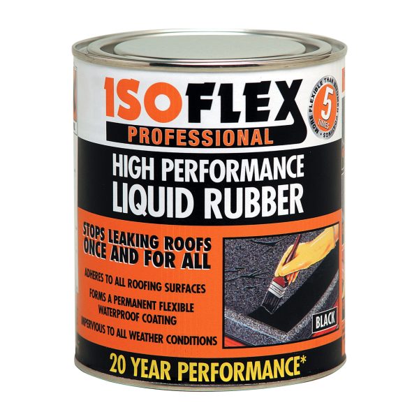 RONSEAL Isoflex Liquid Rubber Black 4.25 litre