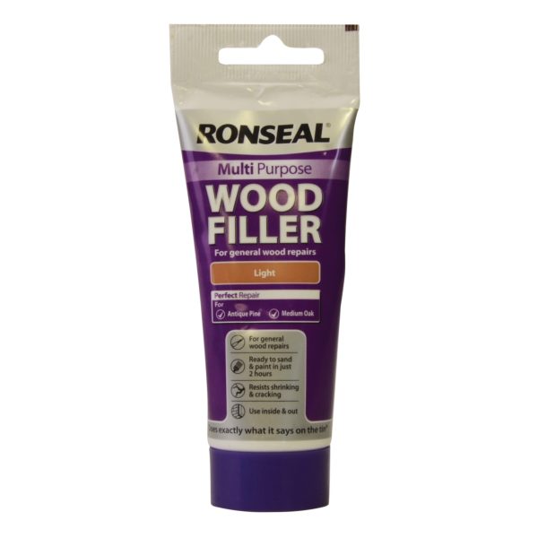 RONSEAL Multipurpose Wood Filler Tube Light 100g