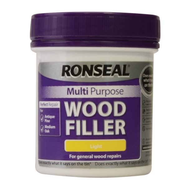 RONSEAL Multipurpose Wood Filler Tub Light 250g