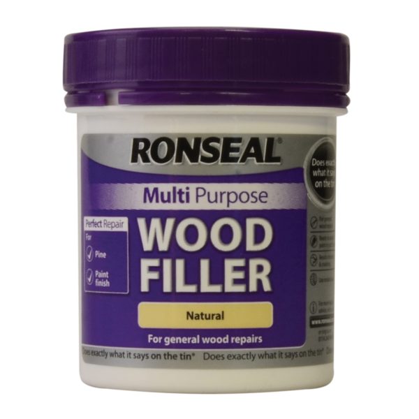 RONSEAL Multipurpose Wood Filler Tub Natural 250g