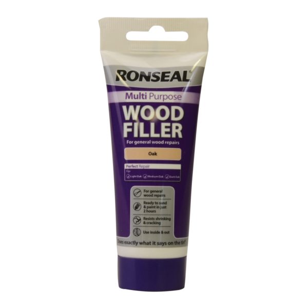 RONSEAL Multipurpose Wood Filler Tube Oak 100g