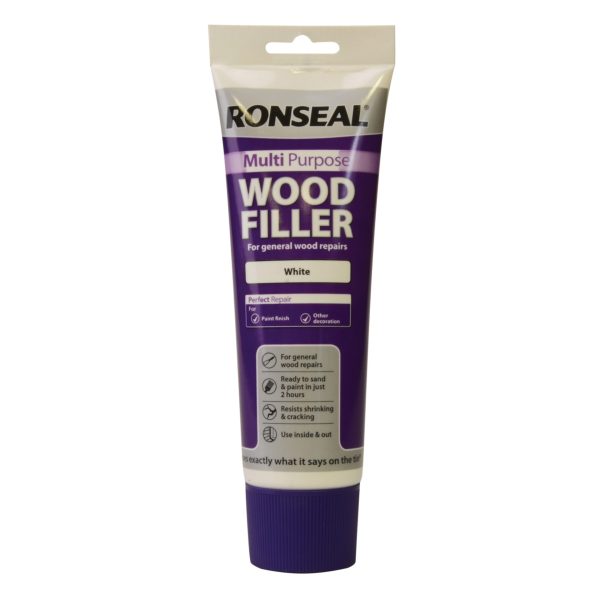 RONSEAL Multipurpose Wood Filler Tube White 325g