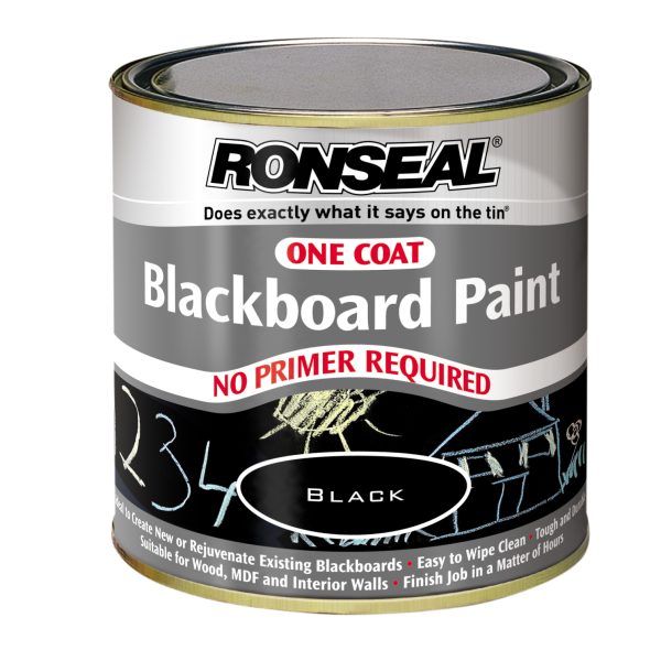 RONSEAL One Coat Blackboard Paint 250ml