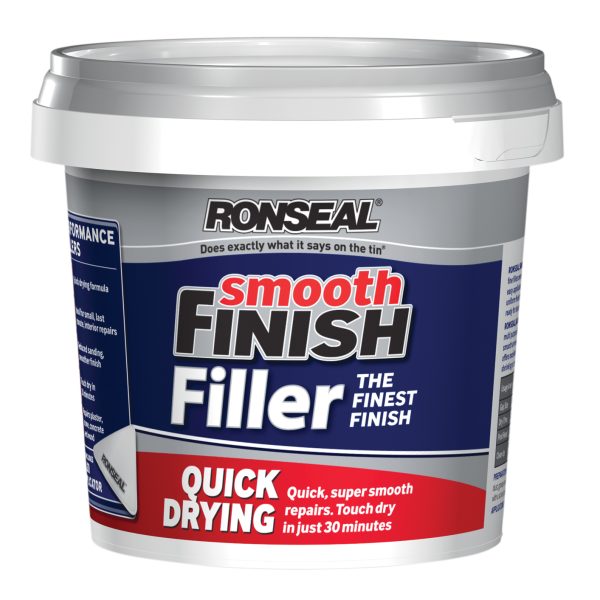 RONSEAL Smooth Finish Quick Drying Multipurpose Filler 600g