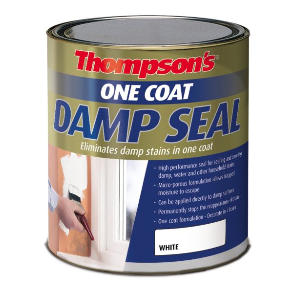 RONSEAL Thompson's One Coat Stain Block Damp Seal 750ml