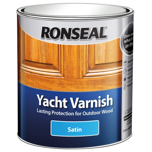 RONSEAL Exterior Yacht Varnish Satin 250ml
