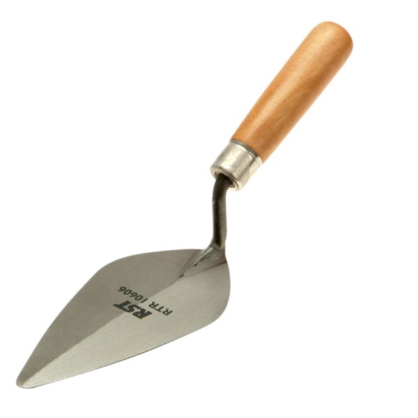R.S.T Pointing Trowel London Pattern Wooden Handle 6in