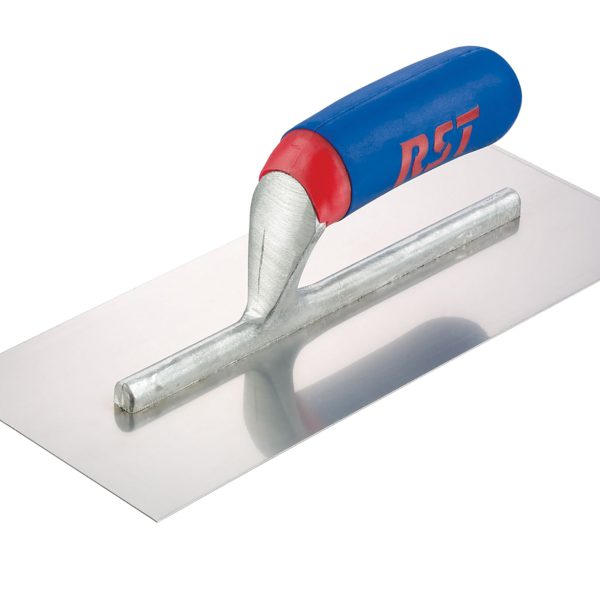 R.S.T Plasterer's Finishing Trowel Banana Soft Touch Handle 11 x 4.1/2in